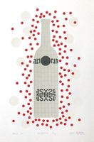Artwine 10, Jürg Widmer, Siebdruck