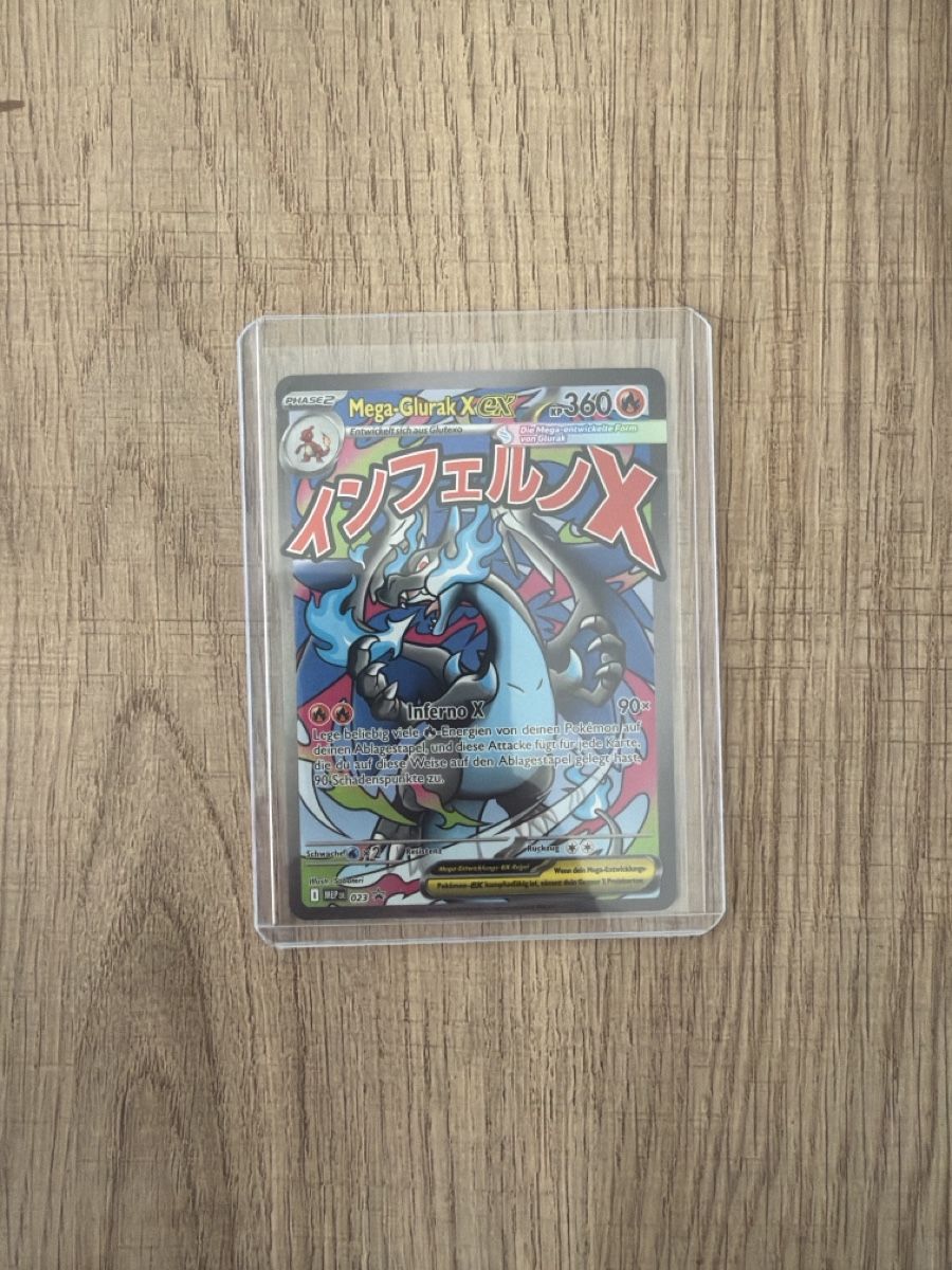 Pokémon Carte collezionabili: Mega Glurak X EX 023 Promo – Usato da Hagendorn venduto da masterchieff