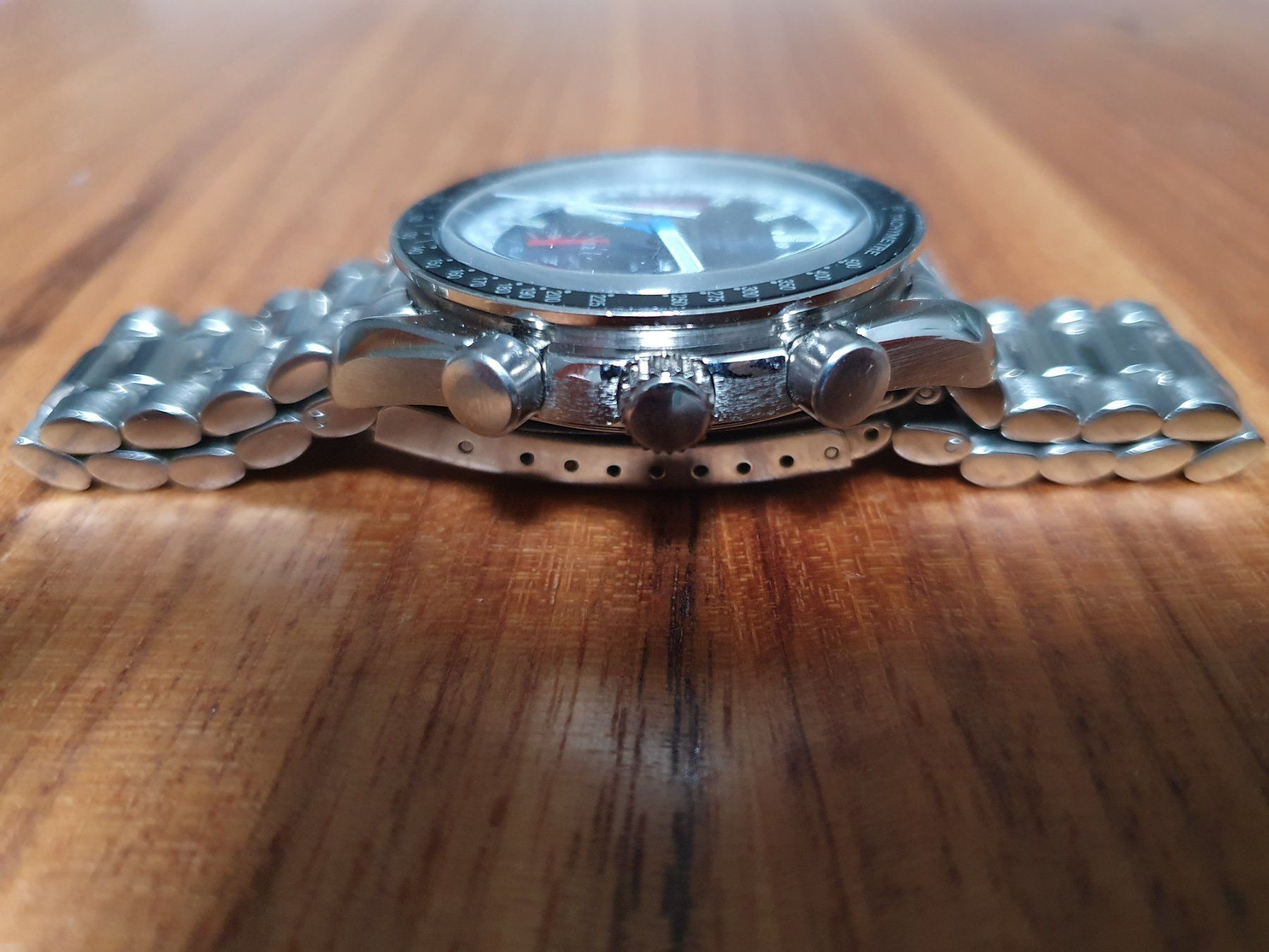 Bulova Orologi: Bulova "Moonswatch / Speedmaster Reduced" Chronograph – Usato da Glis venduto da Shortbread_ 2
