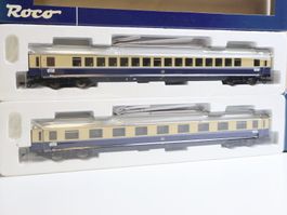 Roco 2 x Rheingold Personenwagen Neu - H0 Set 45923