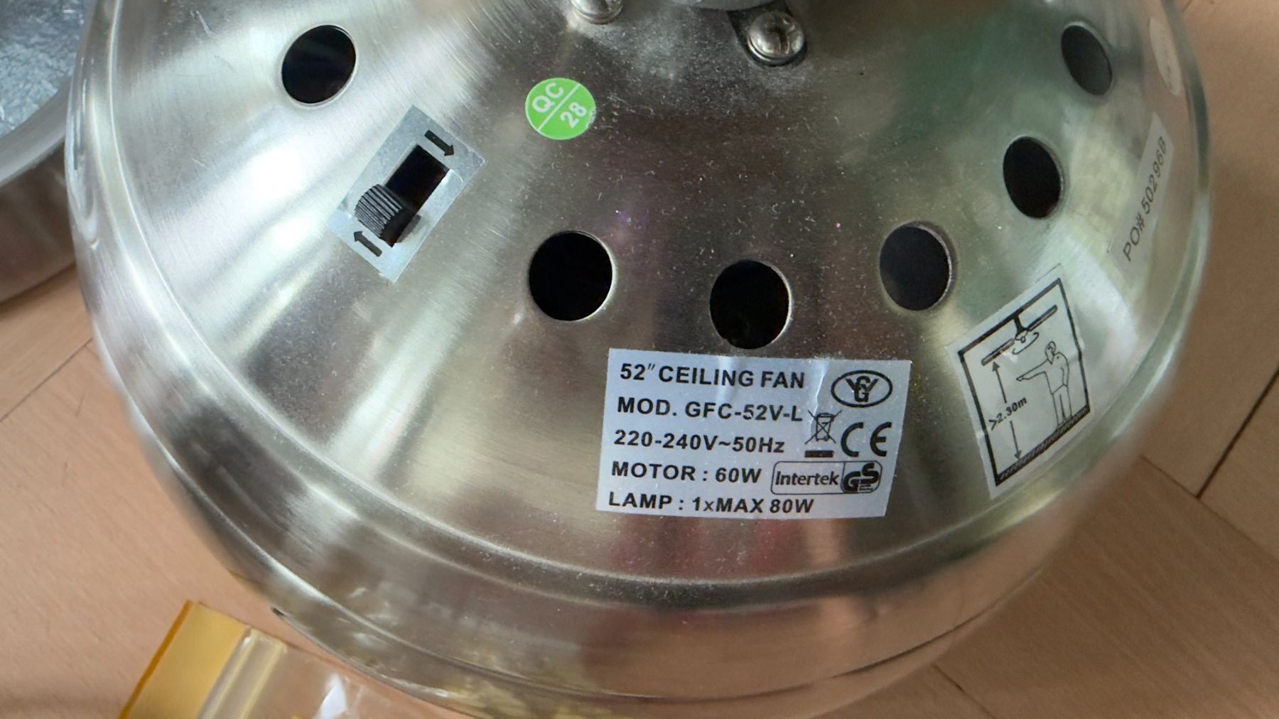 Ventilatori: Deckenventilator Westinghouse Benda, mit Licht – Usato da Stäfa venduto da El_duca 1