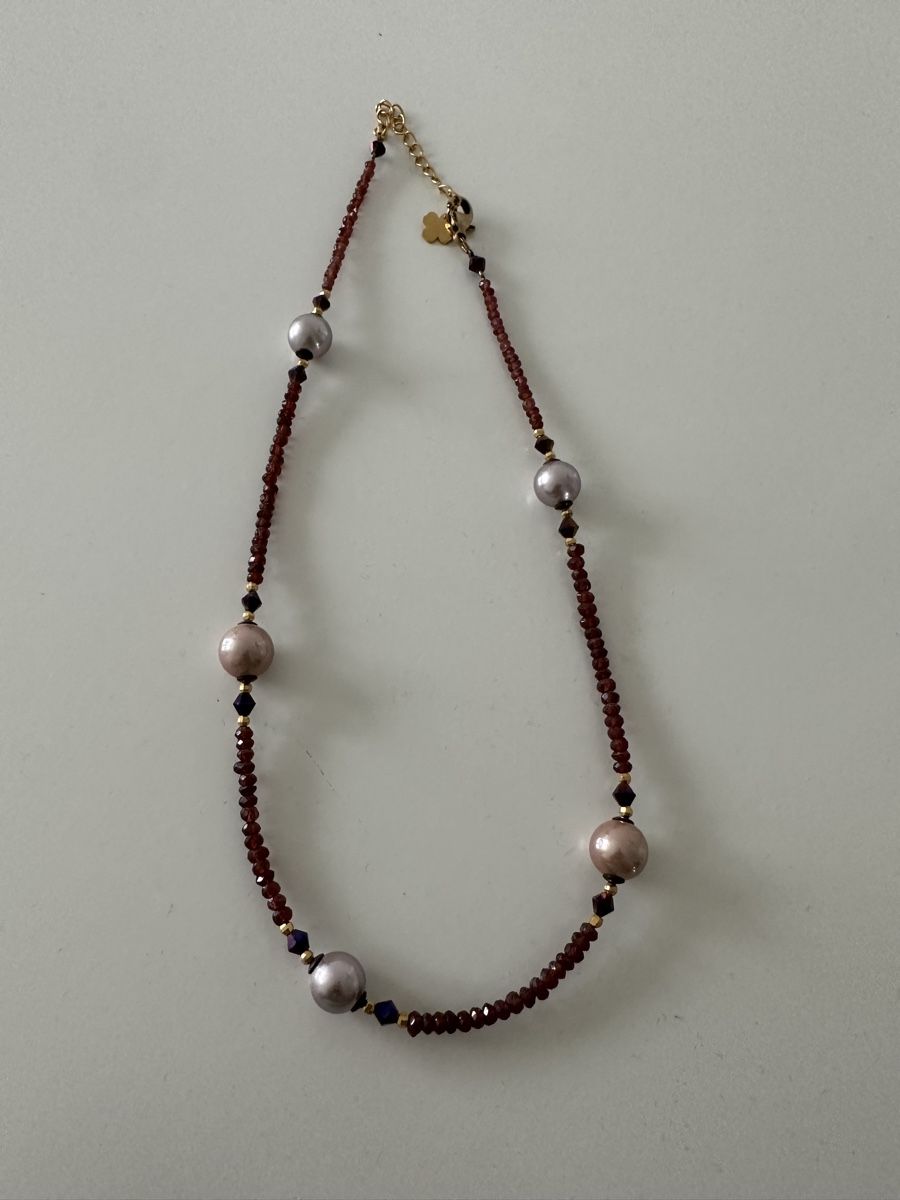 Catenine: Wunderschöne Edelstein-Perlenkette – Nuovo (secondo la descrizione) da St. Margrethen SG venduto da Leila026 1