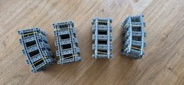 Für Lego Eisenbahn Schienen 20X Gerade und 20X Kurve, NEU 
