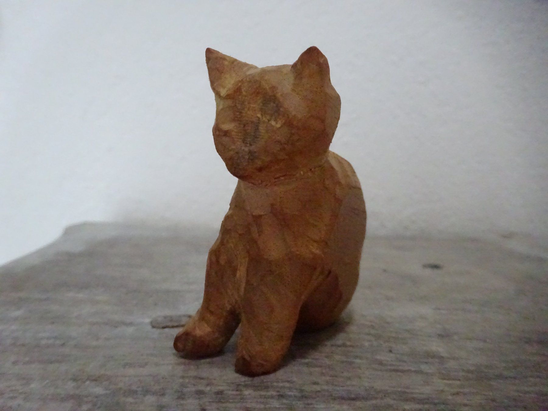 Skulpturen & Statuen: Handgeschnitzte Rohlinge / Fuchs Maus Katze /  Brienz – Gebraucht aus Esslingen von eintagammeer 5