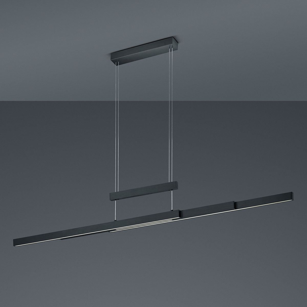 Lampadari & plafoniere: LED Pendelleuchte, Schwarz, 150 cm Höhe – Nuovo (secondo la descrizione) da Kreuzlingen venduto da Smart-Light