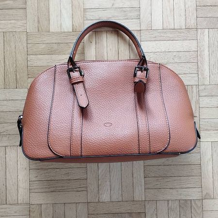 Tom Tailor Danielle Handtasche Cognac Bowling Bag