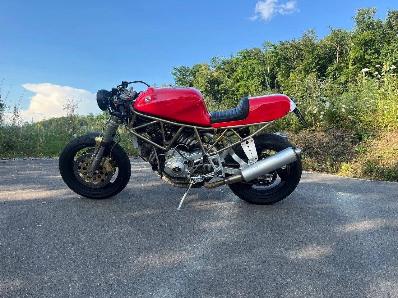 Ducati Strada: Caferacer Umbau Ducati 900 SS – Usato da Mägenwil venduto da BackInWhite 3