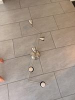 Deckenlampe Metall Spots einstellbar guter Zustand