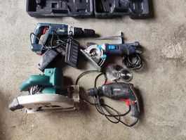 Handmaschinen Kreissäge/ Bohrmaschine 