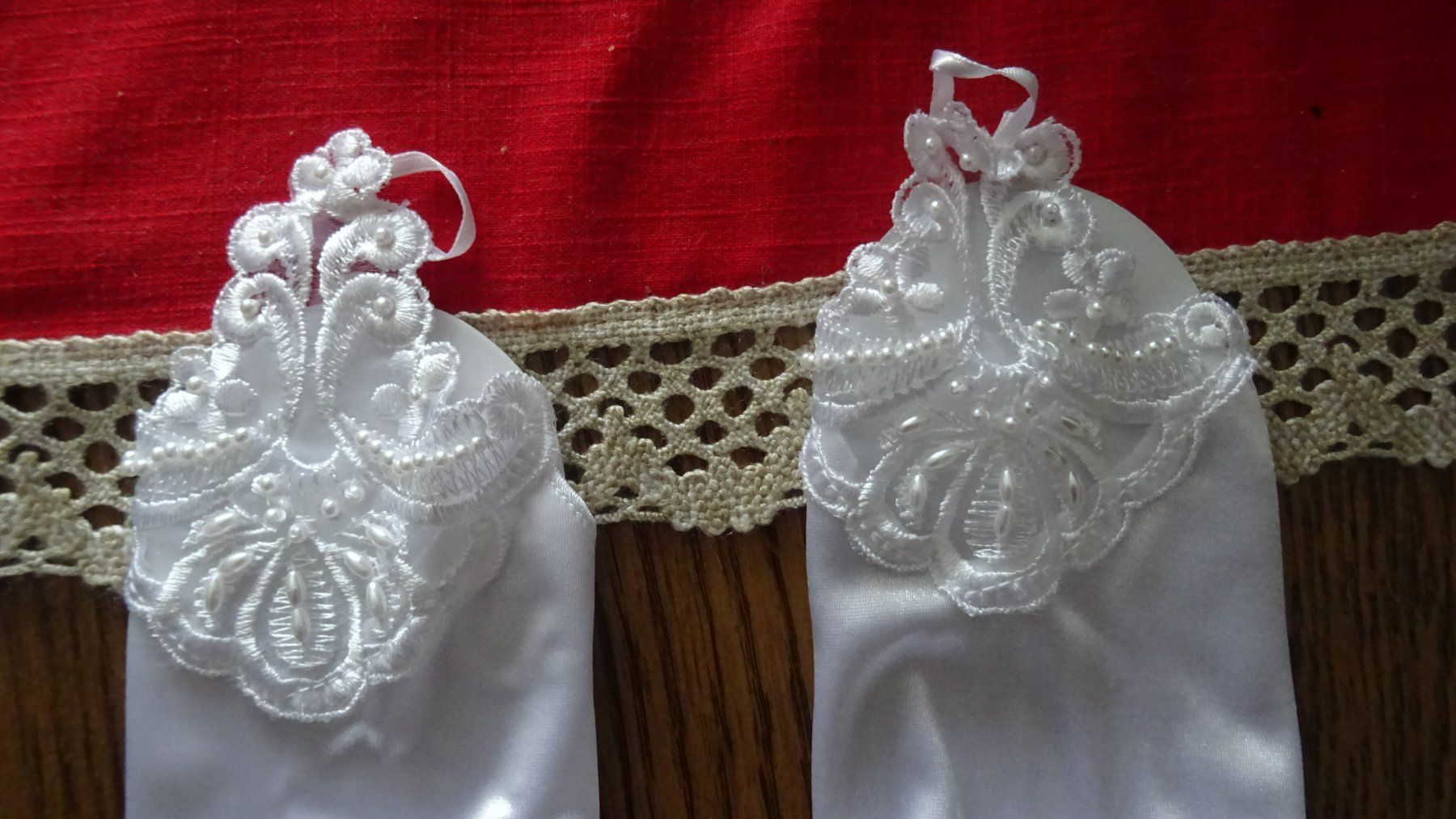 Guanti & manicotti: HOCHZEIT HANDSCHUHE. – Usato da Burgdorf venduto da may52 1