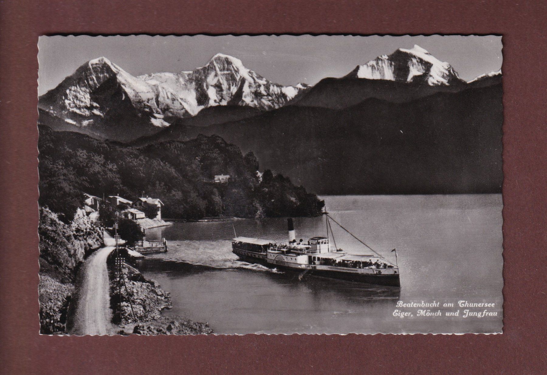 Ansichtskarten: BEATENBUCHT - Schiff - 1947 – Gebraucht aus Pully von nicecards-shop