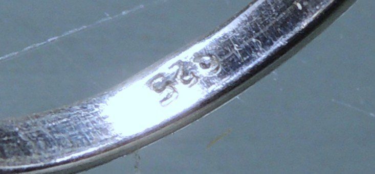 Ringe: Vintage Silber 925 Fingerring mit einer Süßwasserperle – Gebraucht aus Waldenburg von schaller707 5