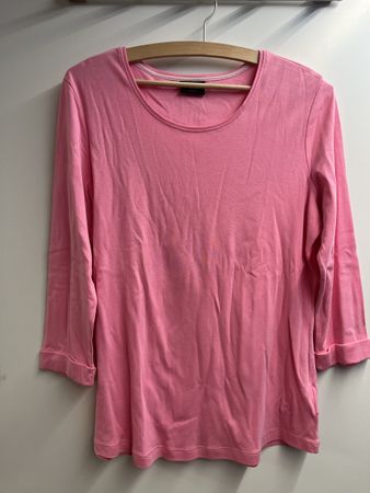 Damen Langarmshirt Bogner rosa Baumwolle Grösse 42 neuwertig
