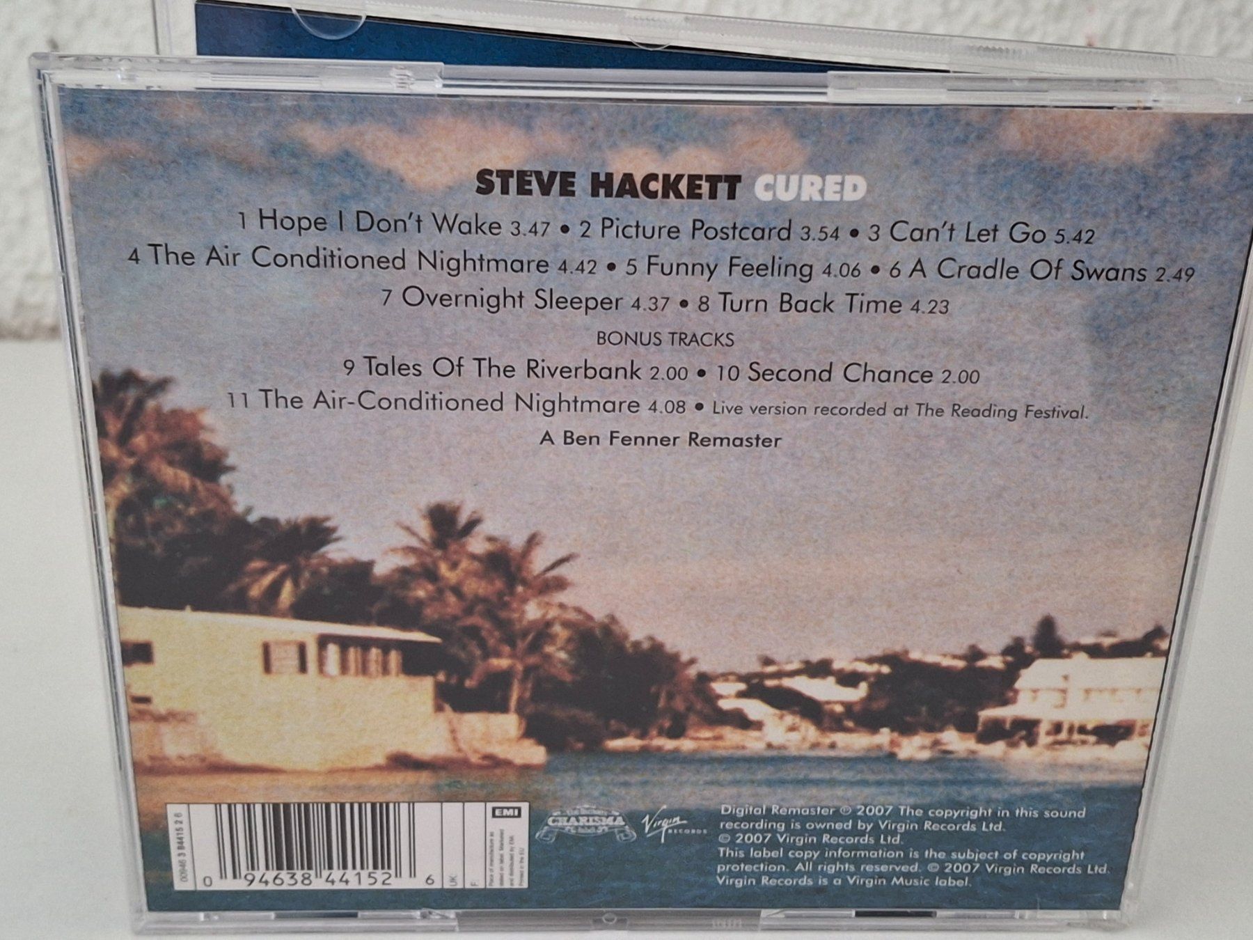 CD: CD Steve Hackett - Cured (Remastered) -✨ – Usato da Aarberg venduto da Jackup1 1