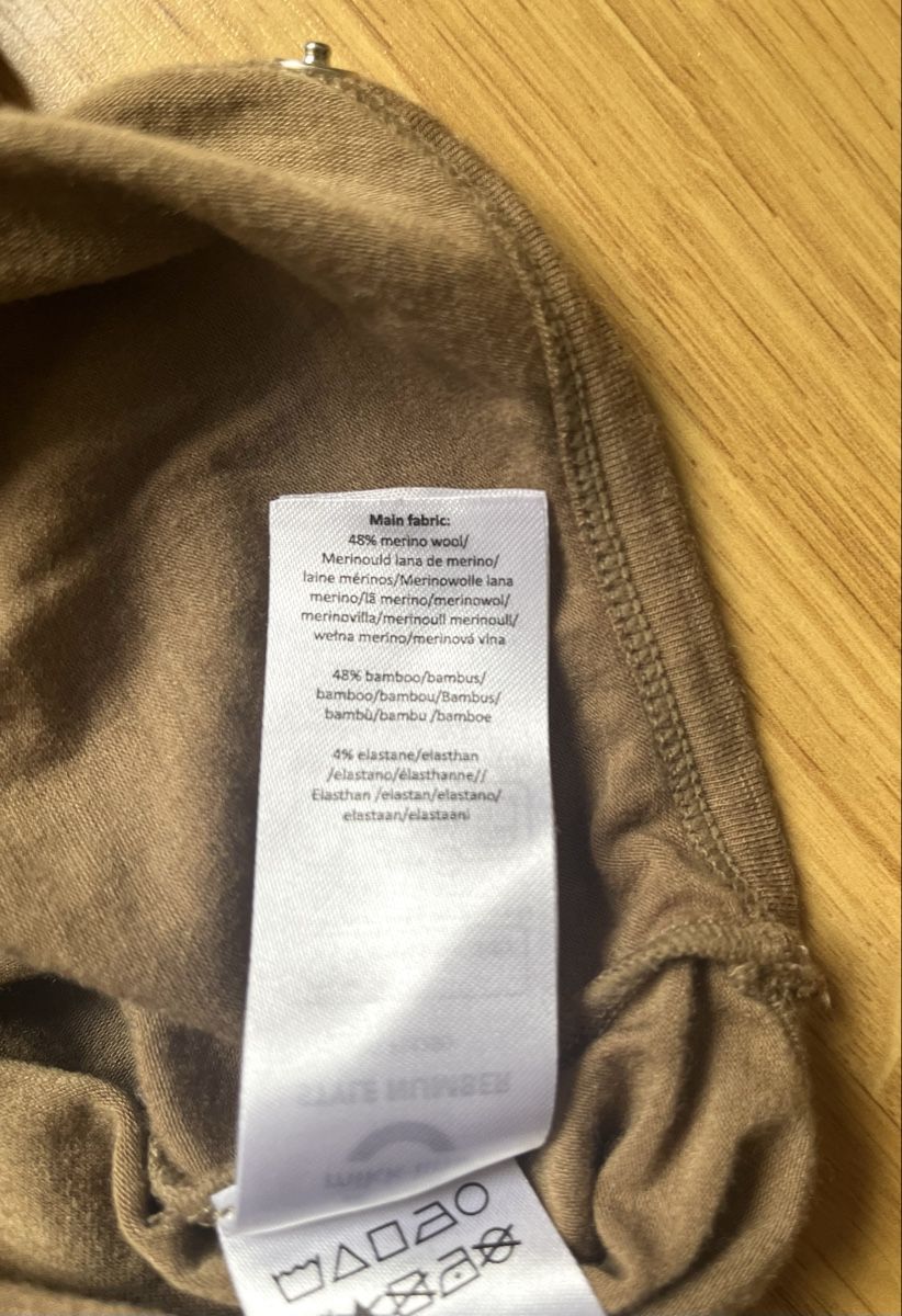 Biancheria intima: Mikk-Line Body Wolle/Bamboo Gr. 80 – Usato da Winterthur venduto da Mahonyy 3