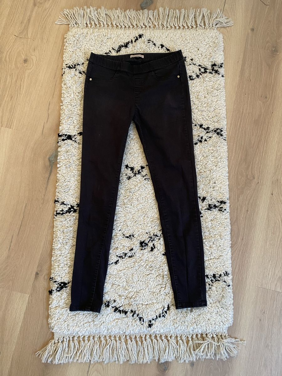 Pantaloni: Stretch Hose Grösse L schwarz – Usato da Buchs ZH venduto da crazyhandbaggirl123