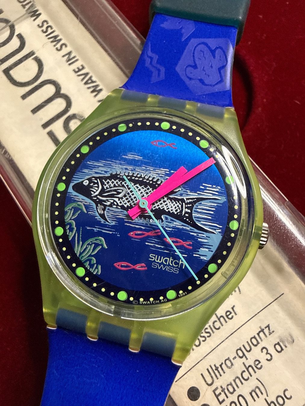 Swatch Orologi: Swatch 1991 ungetragen – Nuovo (secondo la descrizione) da Pfeffingen venduto da Allhandelklgwatches
