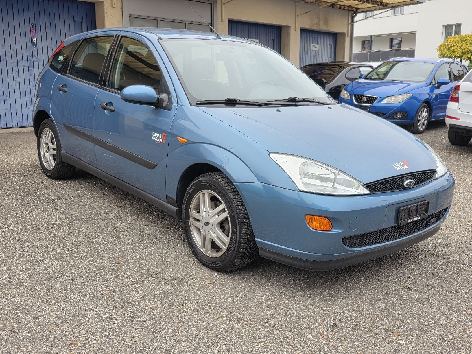 Ford Focus 1.6 Zetec blau Gebrauchtwagen in gutem Zustand (Gebraucht ...