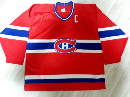 NHL TRIKOT MONTREAL CANADIENS GRÖSSE XL SIGNIERT AUTOGRAMM