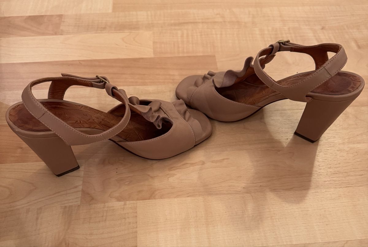 Chie Mihara Scarpe da donna: Chie Mihara Sandalen 38.5 altrosa – Usato da Forch venduto da Tchoupitoulas 2