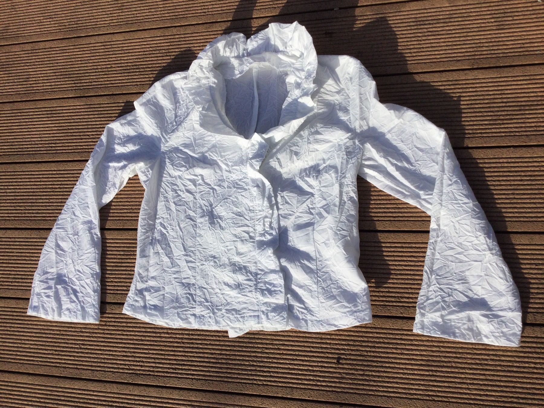 Giacche: Veste blanche à froufrou ORIGINALE new – Nuovo (secondo la descrizione) da Agiez venduto da chouchanelle 5