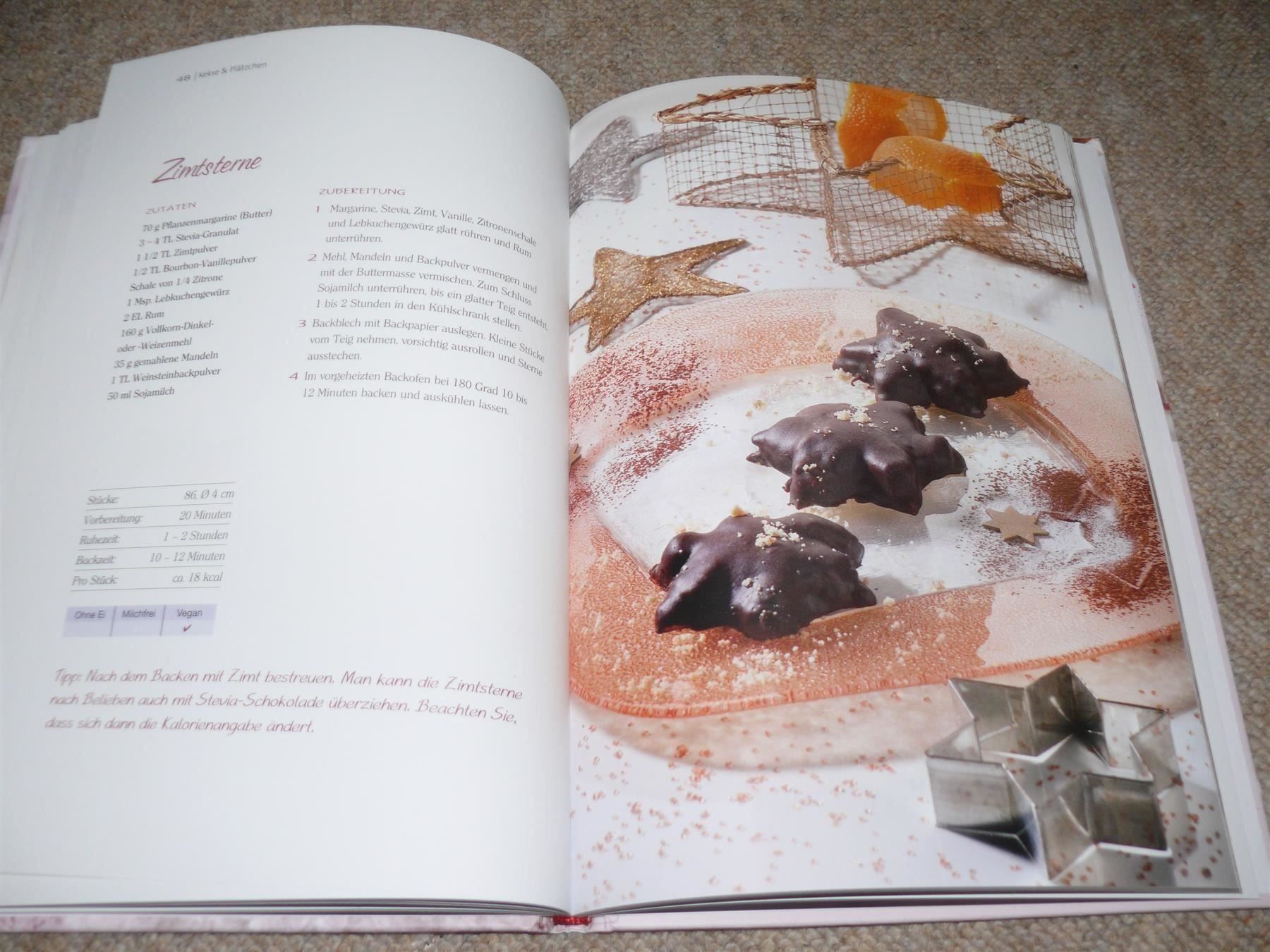 Libri: Das STEVIA Weihnachtsbackbuch / 2012 - natürlich süßen – Usato da Muttenz venduto da Negnuja 3