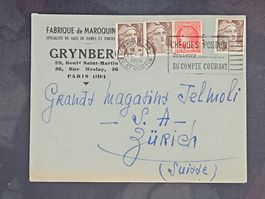 CL25 Enveloppe + Timbre France 1946