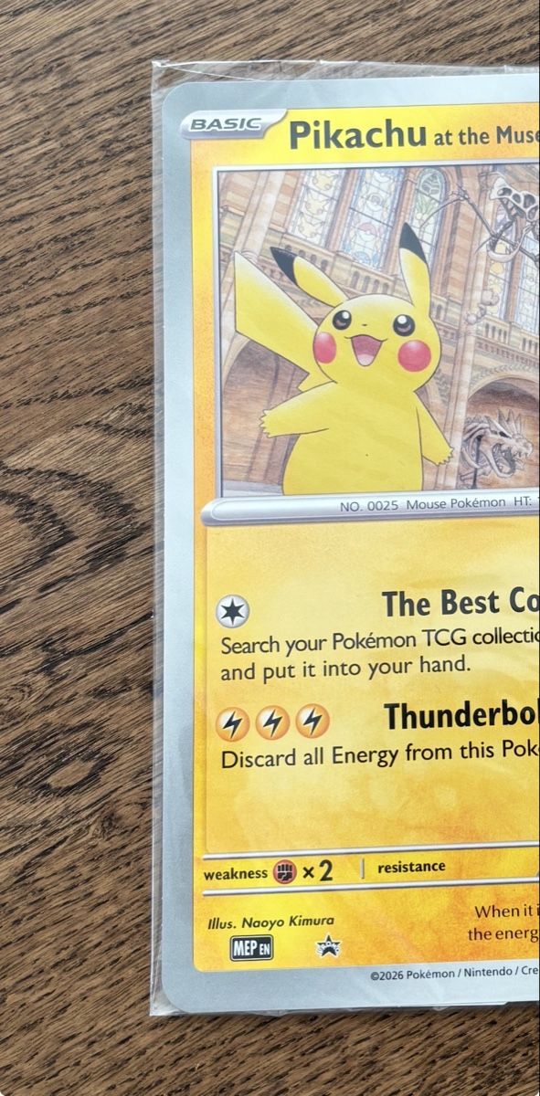 Pokémon Carte collezionabili: Pikachu at the museum – Nuovo e nell'imballaggio originale da Sementina venduto da GiovanniPandolfi 2
