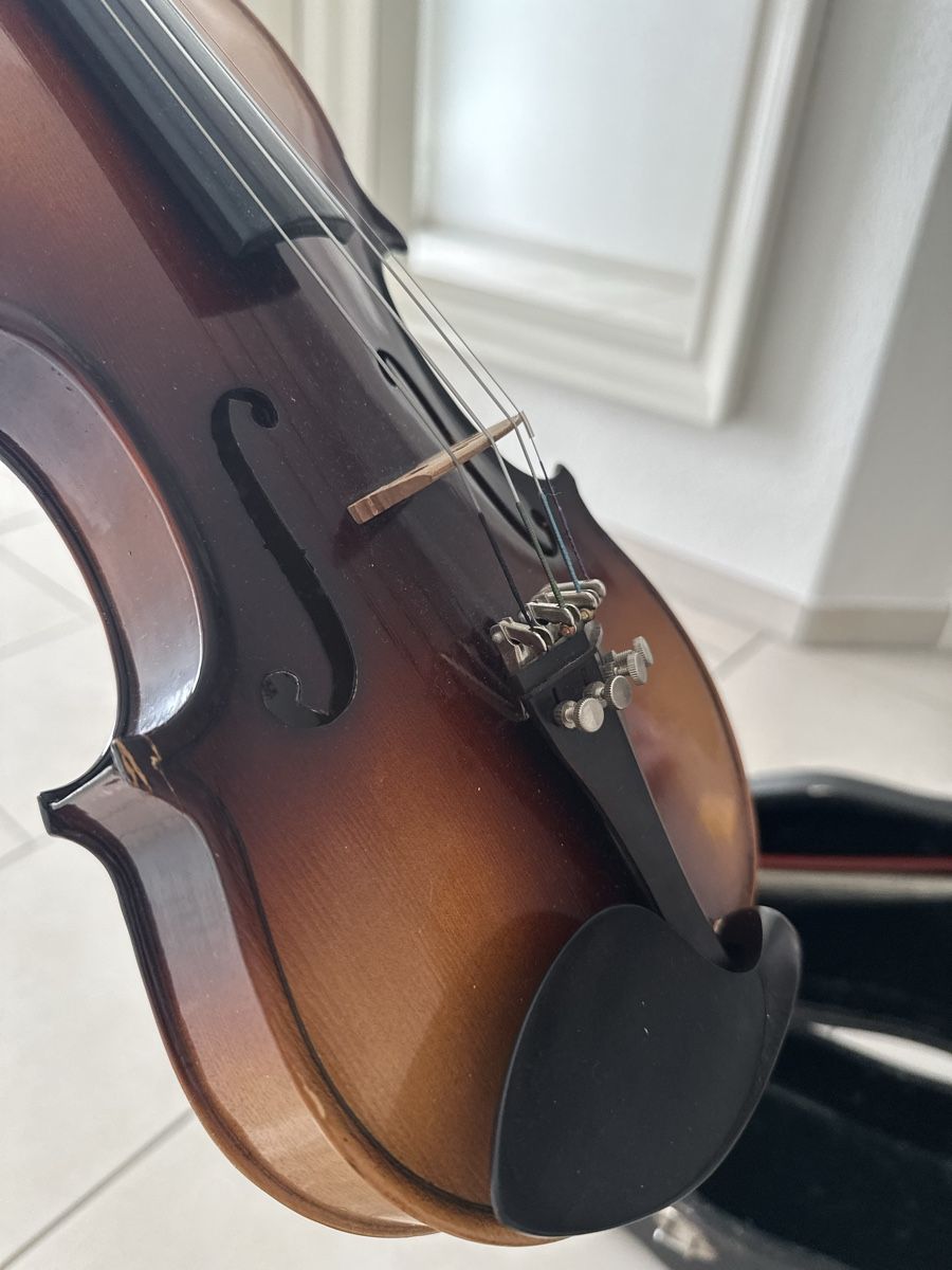 Strumenti musicali: Kinder Violine mit Koffer und Bogen DEFEKT – Difettoso da Liestal venduto da Busra99 5