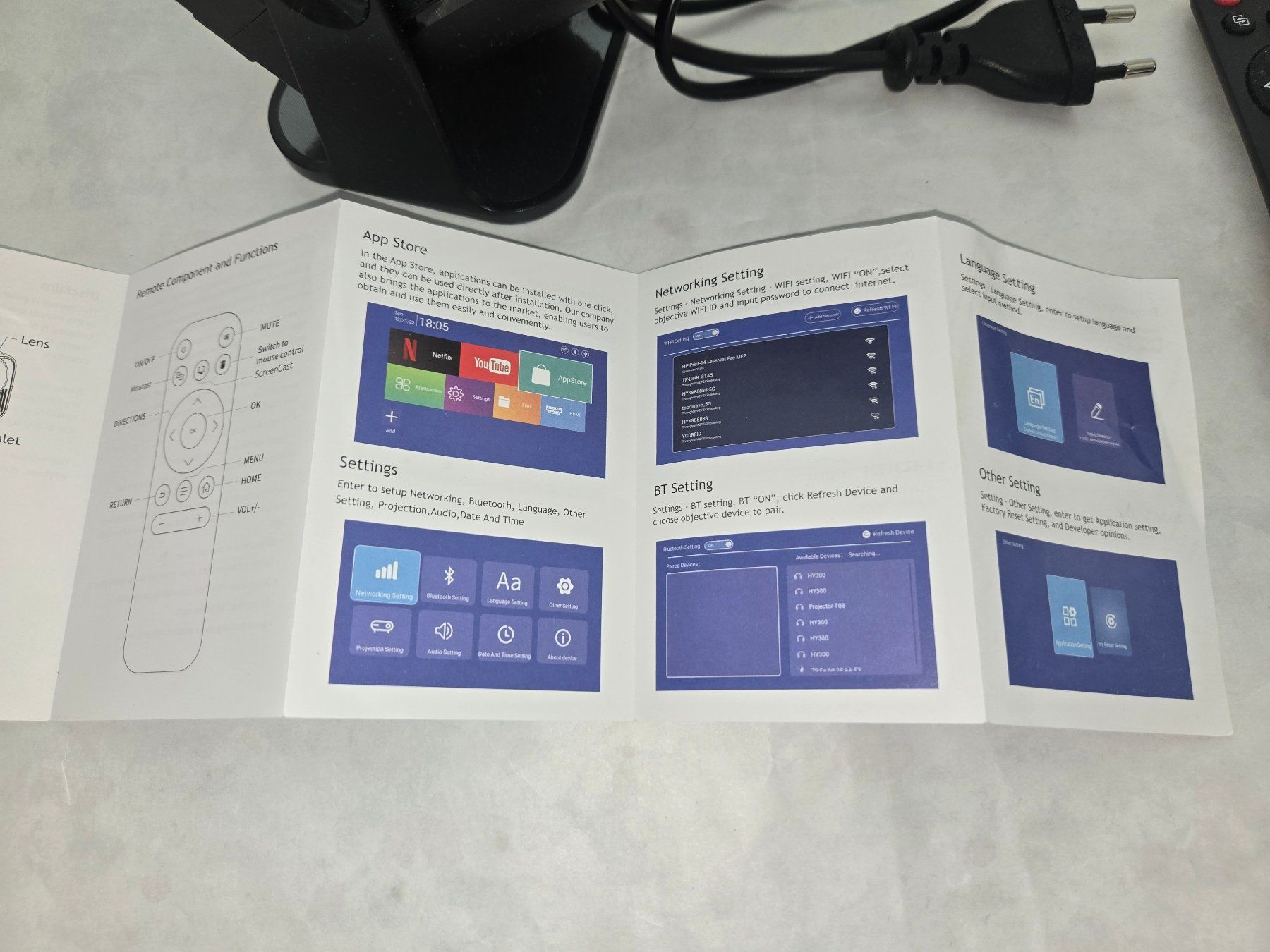 Proiettori: Mini Beamer Smart Projector HY320Mini Ultra HD – Usato da Wiler b. Seedorf venduto da Peterundpaul 4