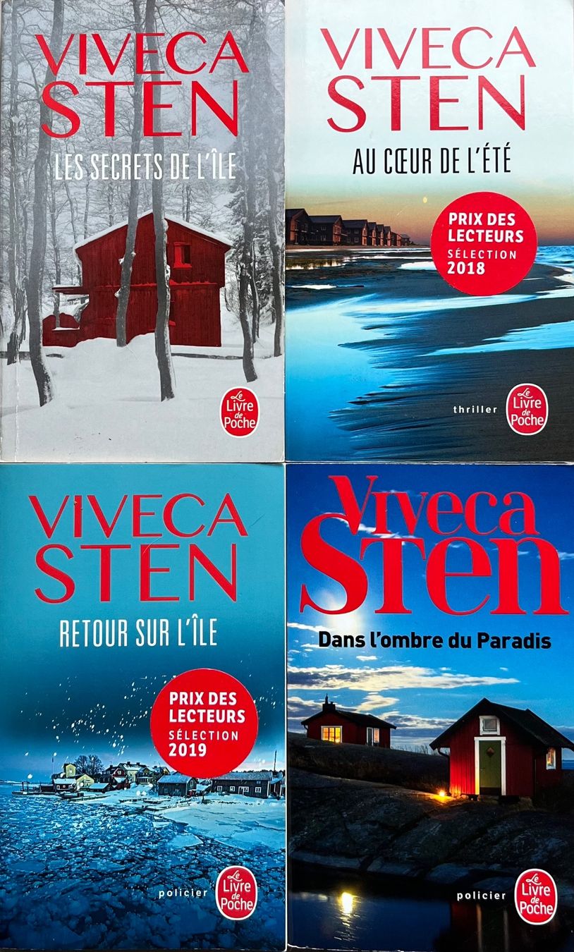 Libri: Lot de 4 romans de Viveca Sten – Usato da Le Crêt-p-Semsales venduto da staglione69