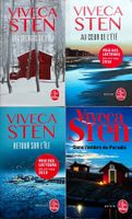 Lot de 4 romans de Viveca Sten