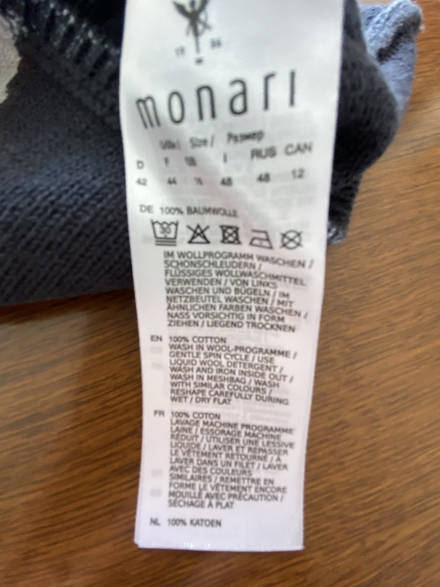 Monari Maglioni & Felpe: Monari Pullover, Grösse 42, mit Blumenmuster, – Nuovo (secondo la descrizione) da Illnau venduto da Sniwi67 3