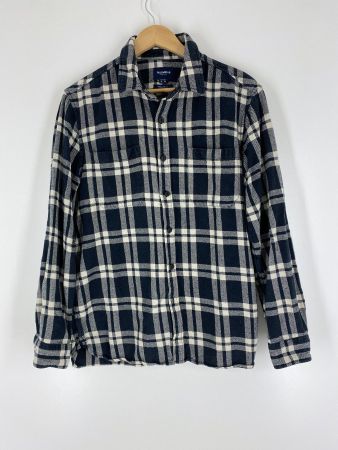 Pull + Bear Baumwoll-Herrenhemd Regular Fit, Grösse XL