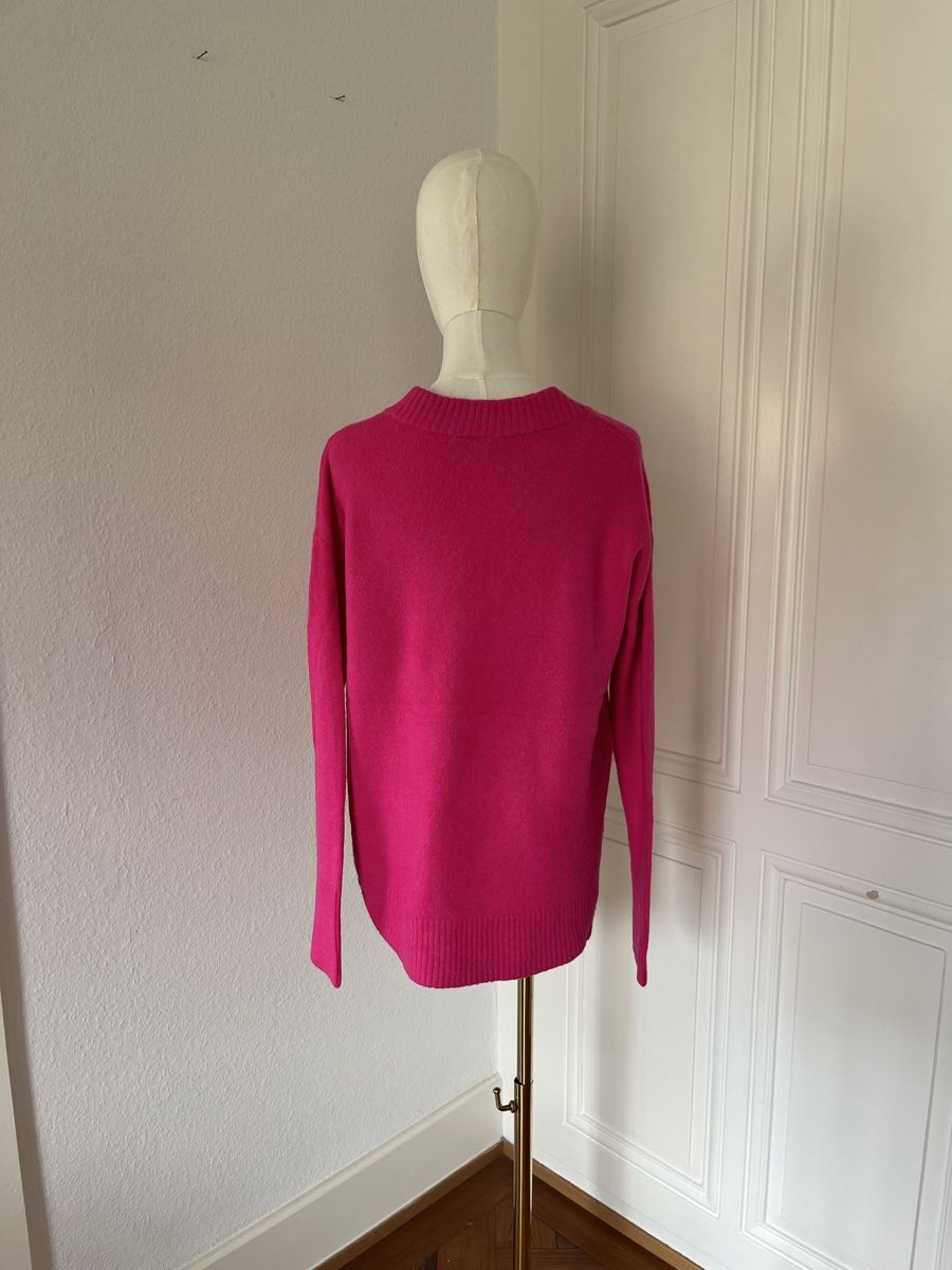 Gap Maglioni & Felpe: GAP V-Neck Sweater in Fuchsia, Size M – Usato da Mies venduto da nic_yk5d 3