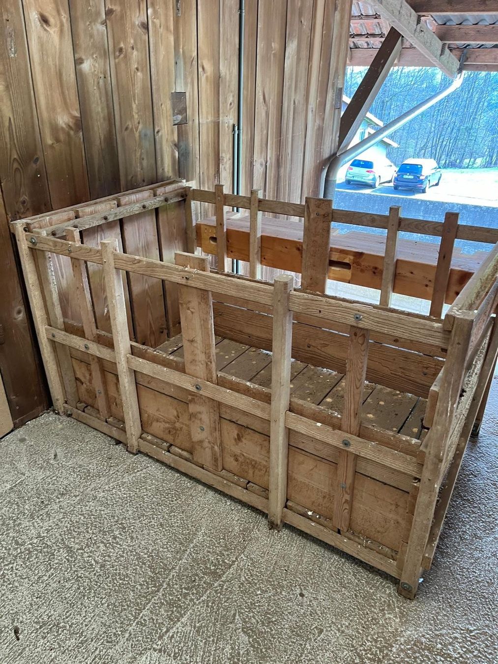 Sonstiges: Kalbergatter Holz 160x0.90x0.85 – Gebraucht aus Bergdietikon von luusmaitli10