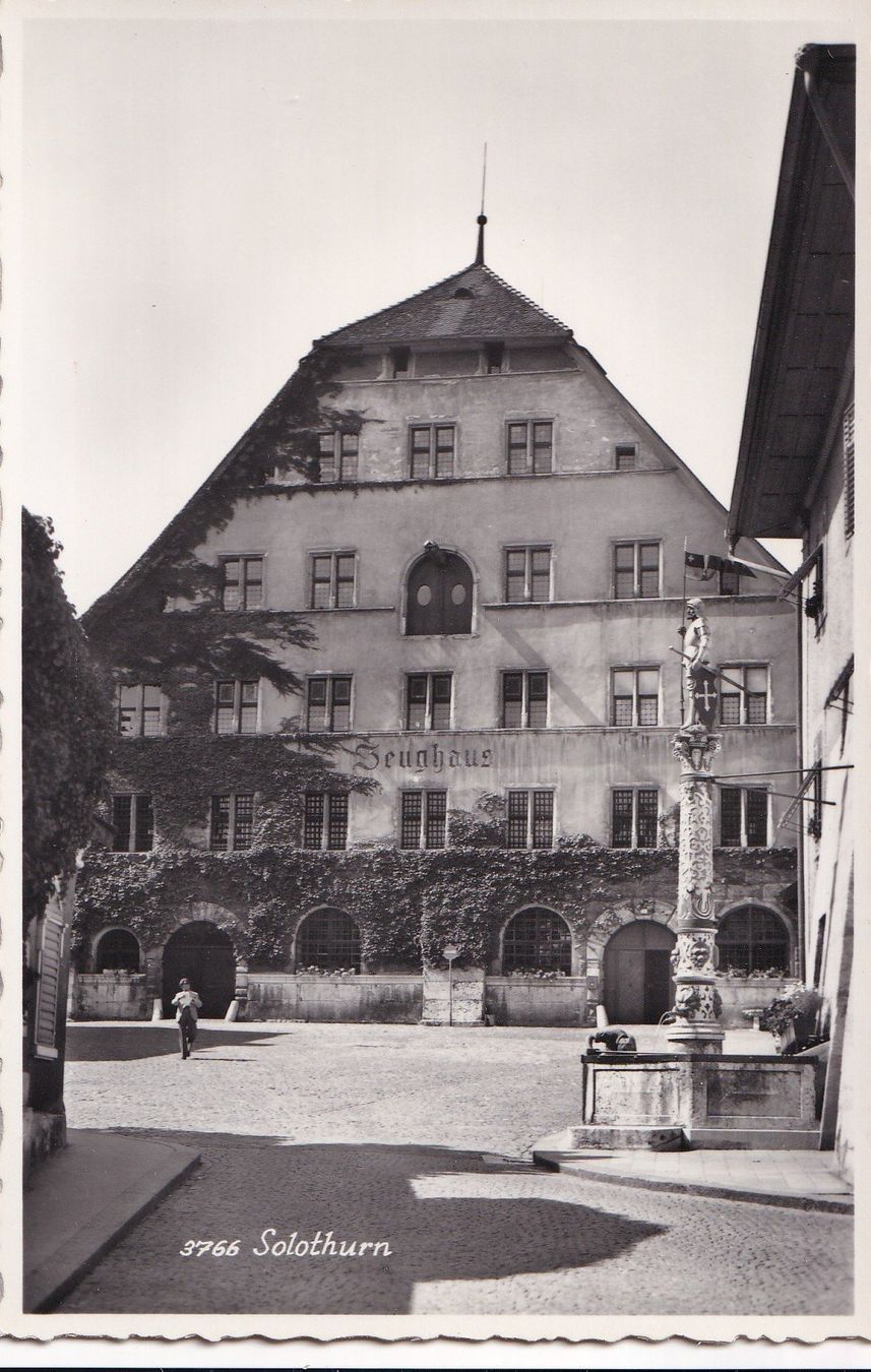 Cartoline postali: Solothurn Zeughaus – Usato da Olten venduto da clotaldi