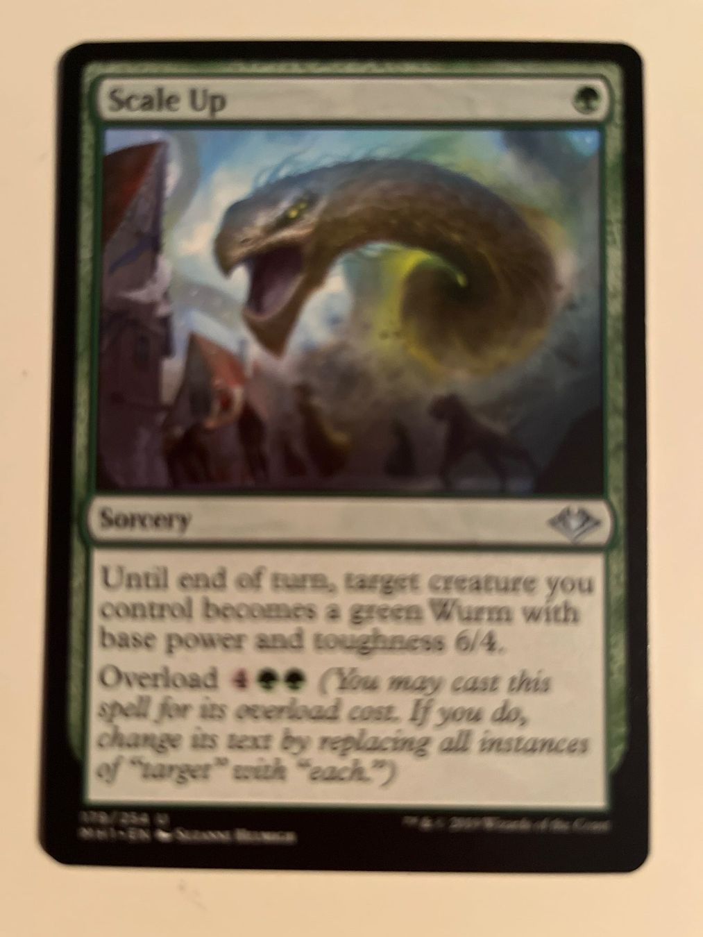 Magic The Gathering Sammelbilder & Trading cards: 1 x Scale Up - Magic: The Gathering - MtG – Gebraucht aus Kriens von Shadi1980
