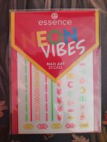 Essence Neon Vibes Nail Art Sticker - Sommer Look Neu🌈🌞🏖