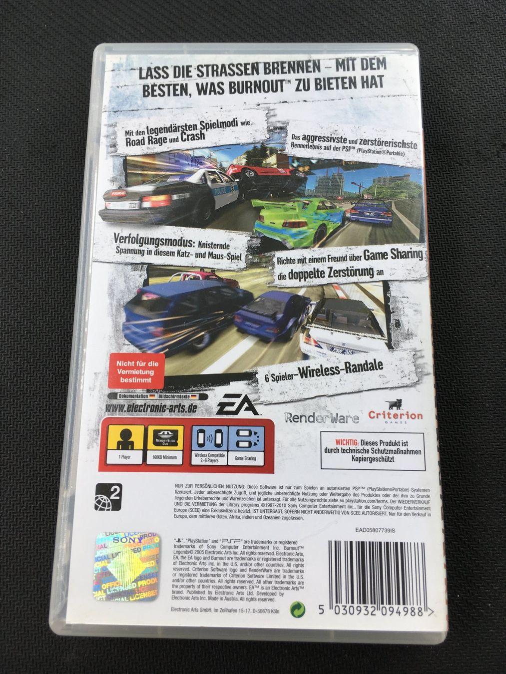 Sony Giochi: Burnout Revenge - PSP – Usato da St.Gallen venduto da Punktchen01 1