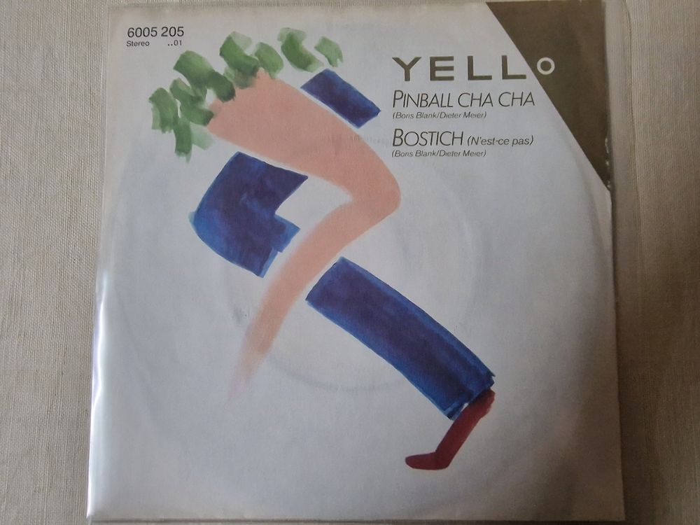 Yello Single Pinball Cha Cha / Bostich (N'estCe Pas) Kaufen auf