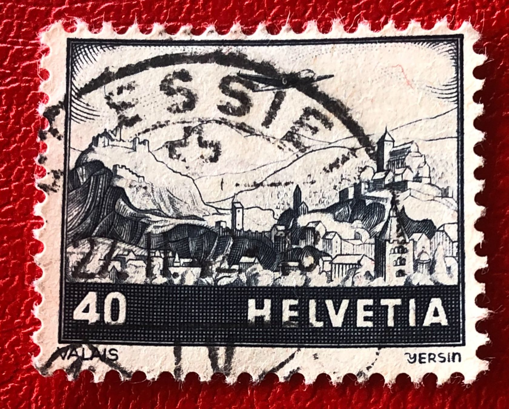Alle Briefmarken: Nr.F 28 mit Stempel    – Gebraucht aus Aarau von Billa007