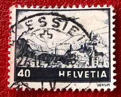 Nr.F 28 mit Stempel   