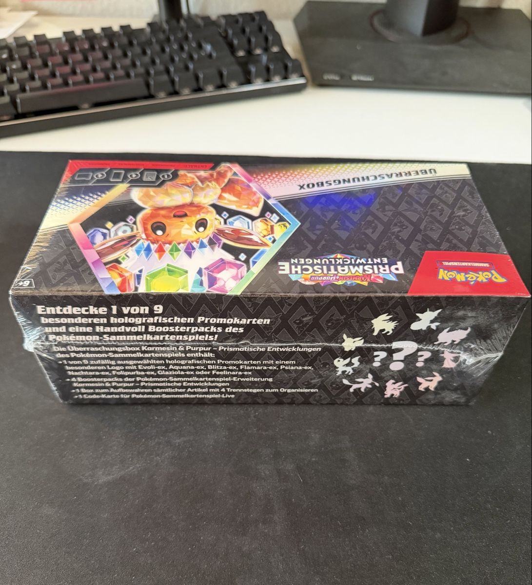 Pokémon Carte collezionabili: Pokemon Prismatic Evolution Surprise Collection Box – Nuovo e nell'imballaggio originale da Wil SG venduto da shinycardboard 1