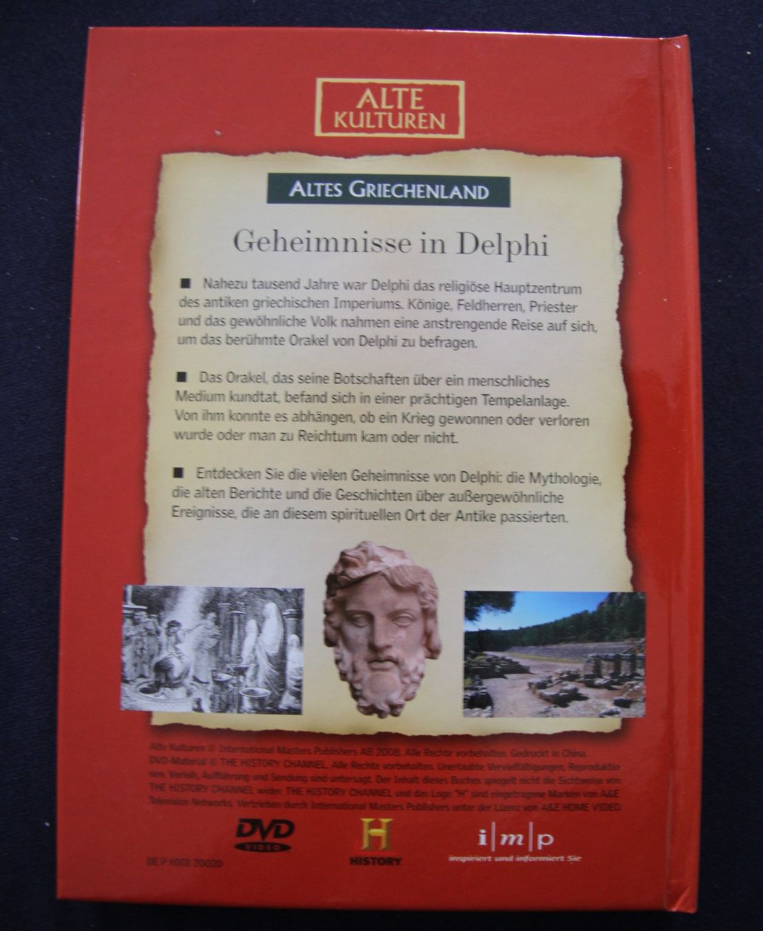 Tutti i DVDs: Alte Kulturen DVD Delphi Doku – Usato da Matten b. Interl venduto da dvdblurayneu 1
