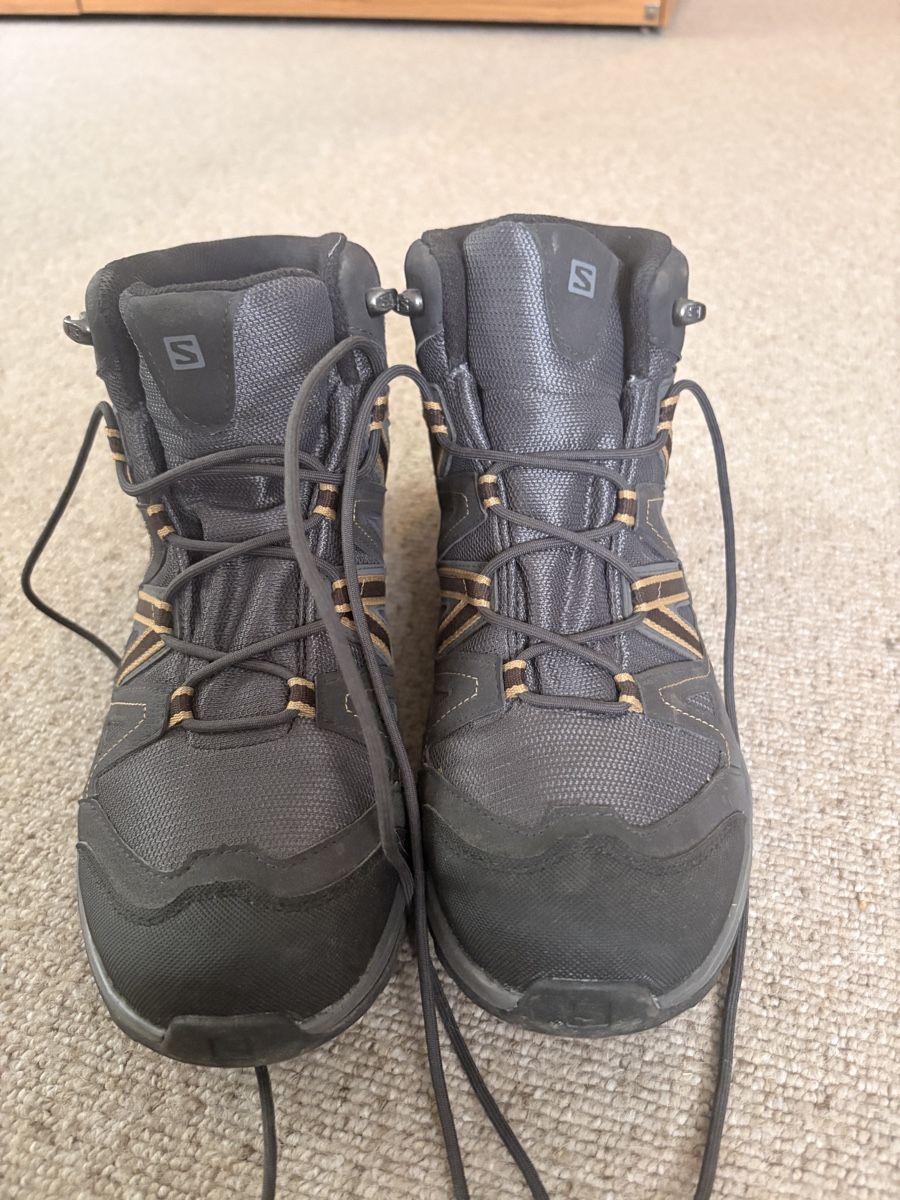 Salomon Scarpe da uomo: Salomon Wanderschuhe Gr. 44 – Usato da Madulain venduto da philipp_wagner 1