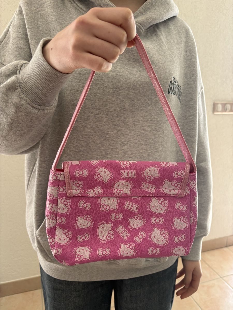 Hello Kitty Borse & Zaini: Petit sac Hello Kitty en similicuir – Usato da Vufflens-la-Ville venduto da newlifegva 1