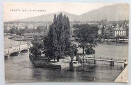 Genève - Ile J.-J. Rousseau