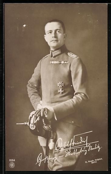 Ansichtskarten: Adolf Friedrich, Grossherzog von Mecklen – Gebraucht aus Berlin von bartko-reher