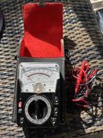 Multimetro analogico vintage ISA Champmeter-Custodia!